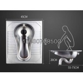 XKD-805不銹鋼存水彎蹲便器 實力生產商