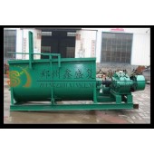 雙軸攪拌機 有機肥加工設備視頻 鄭州鑫盛 品質保證