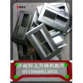 【】恒義提手門把手配件施工電梯進料門不銹鋼門抓手升降機門扣手