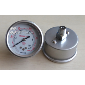 多規(guī)格高壓中壓微壓壓力表雙量程充油進口千帕表水柱表兆帕表