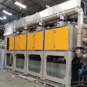 10000風(fēng)量催化燃燒設(shè)備 活性炭脫附催化燃燒器 廠家定制催化燃燒 體機(jī) 宏億環(huán)保