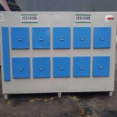 1000風量活性炭吸附箱 有機廢氣處理設備 工業干式漆霧凈化設備 宏億環保