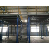 閣樓貨架 重型庫房貨架 橫梁貨架 天津順發貨架廠