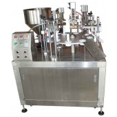 半自動軟管灌裝封尾機介紹,,鋁管封口機生產廠家