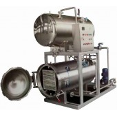 玉祥高溫殺菌鍋電汽兩用臥式殺菌鍋廠*